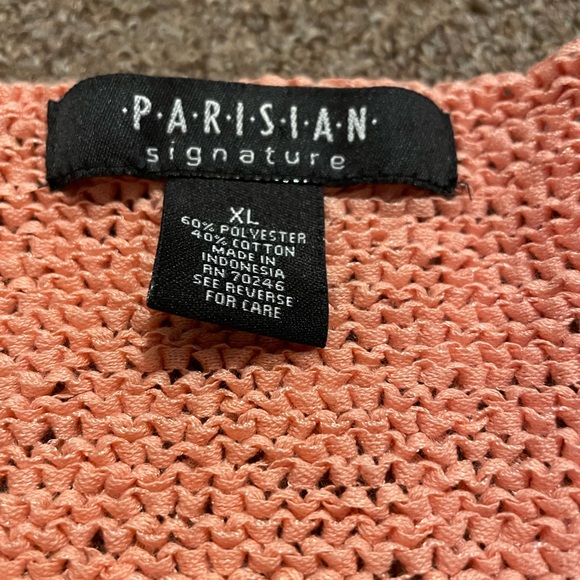 Vintage XL Parisian Signature Cardigan - Picture 2 of 4